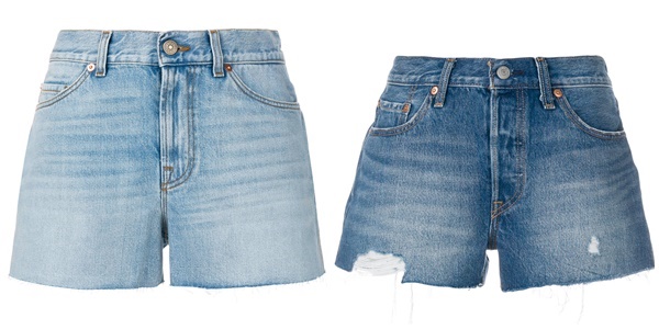 Модные женские джинсовые шорты весна-лето 2018, фото