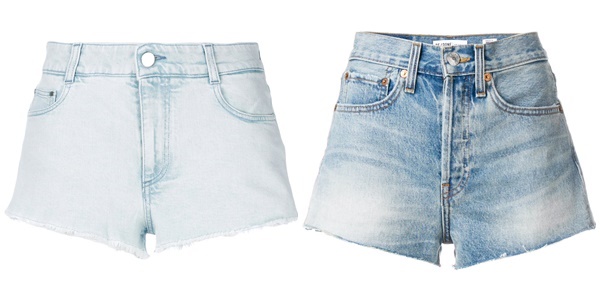 Модные женские джинсовые шорты весна-лето 2018, фото