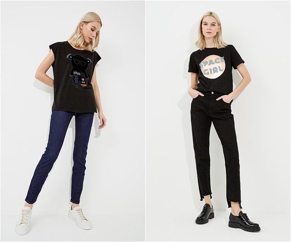 Модные женские футболки весна-лето 2018 — фото интернет-магазинов
