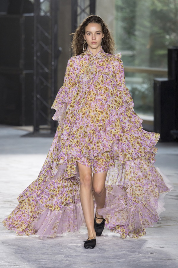 Модные шифоновые платья весна-лето 2018