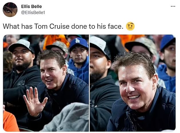 Что произошло с лицом Тома Круза?